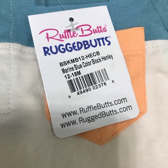 Rugged Butts Colorblock Henley - Picture 5 of 6